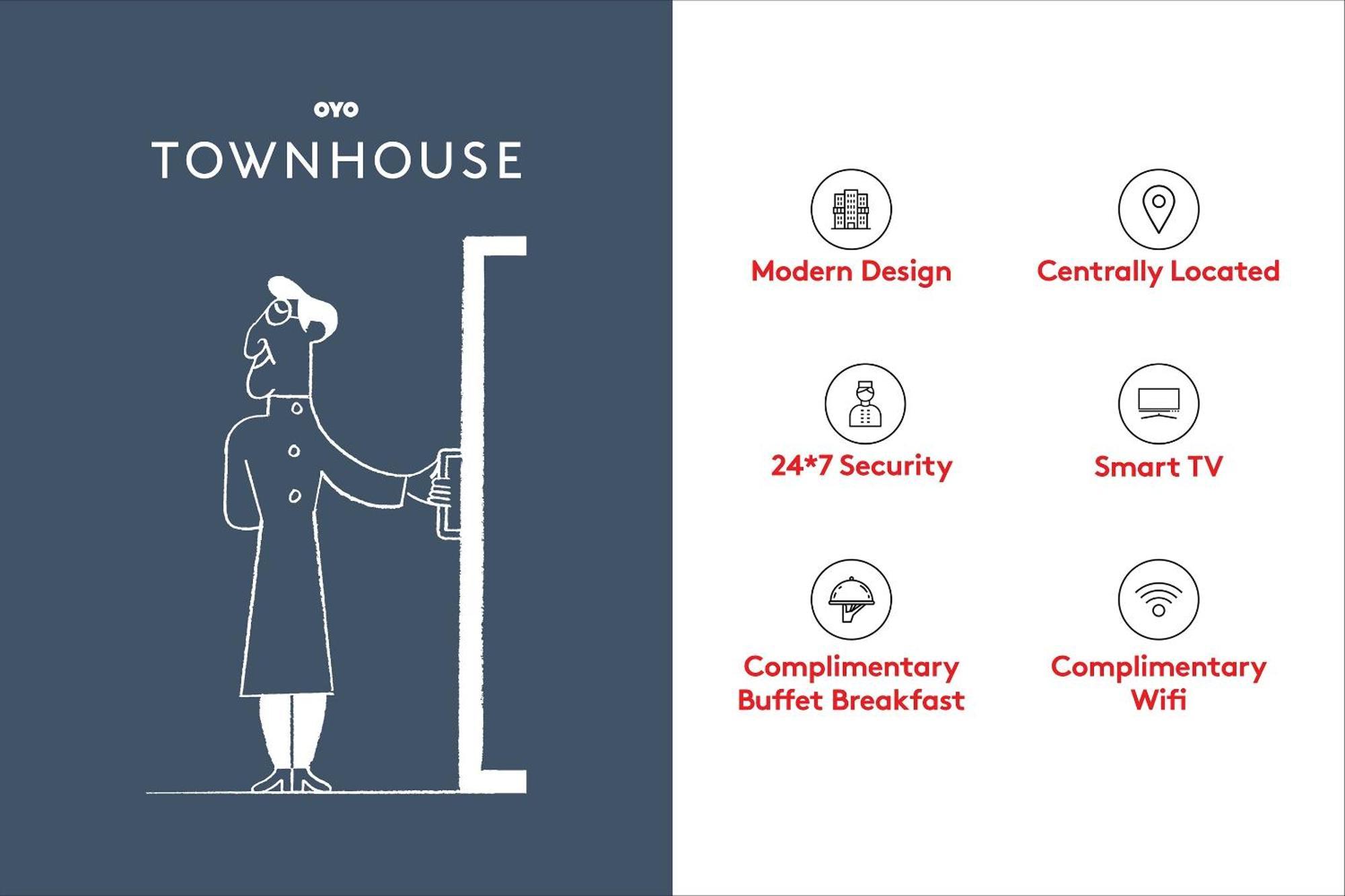 Indirapuram Townhouse Rumaisa מראה חיצוני תמונה
